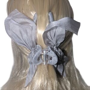 🍁 3/$15 Boutique Ribbon Bow Hair Clip
